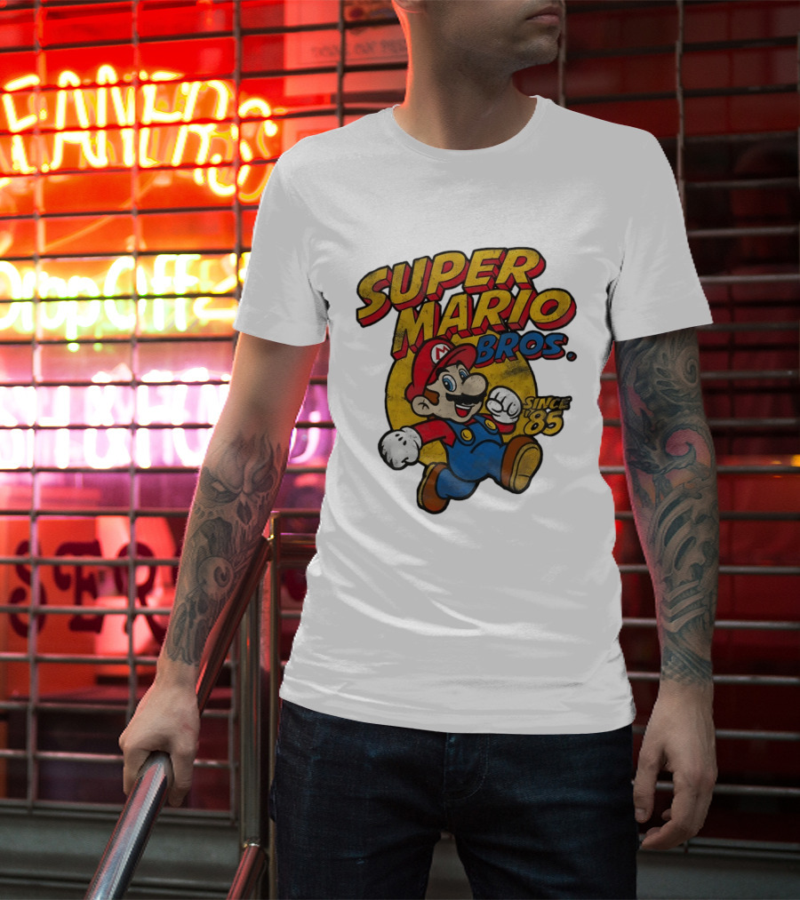 Super Mario Bros Since 85 T-Shirt