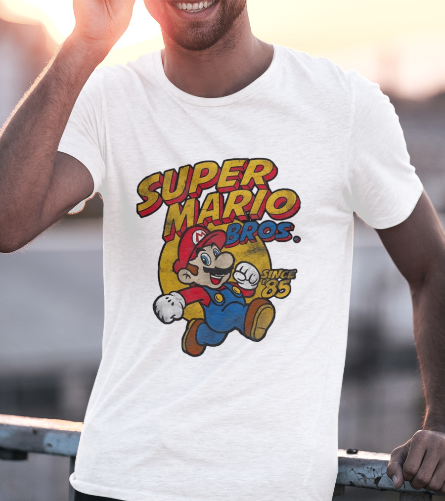 Super Mario Bros Since 85 T-Shirt