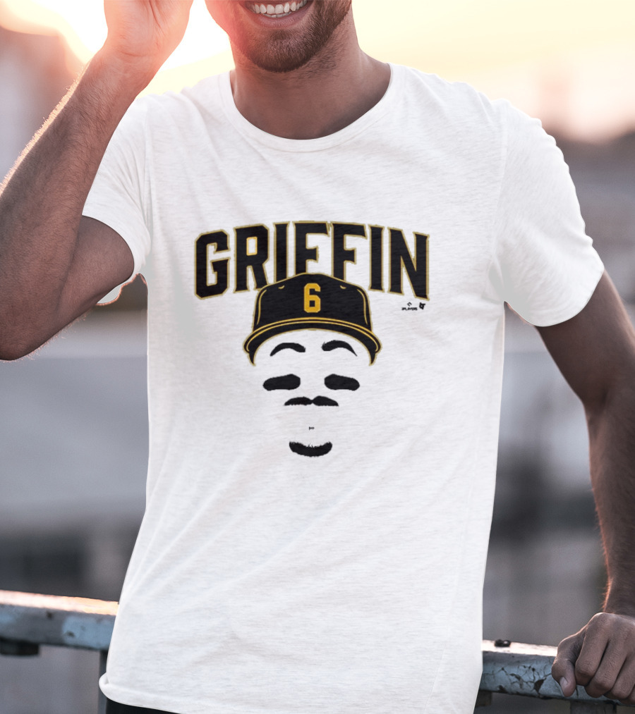 Griffin 6 Baseball Cap Blank Face T-Shirt
