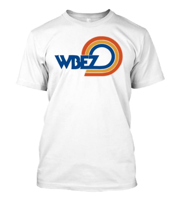 WBEZ Retro Bold Multicolor Circular T-Shirt