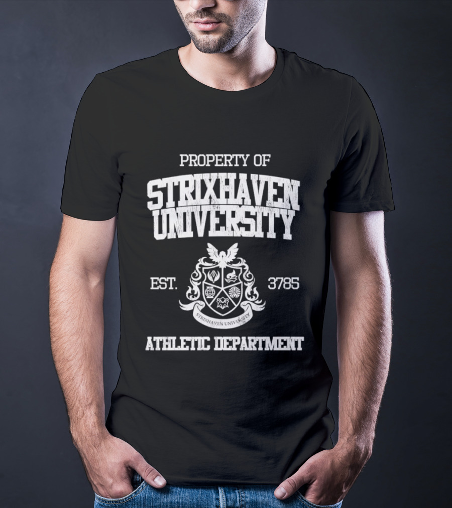 Property Of Strixhaven University Athletic Department Est 3785 Vintage Crest T-Shirt