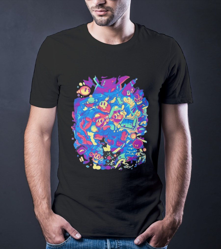 Bros Connection Brothers Leave It To Me Retro Gaming Adventure T-Shirt