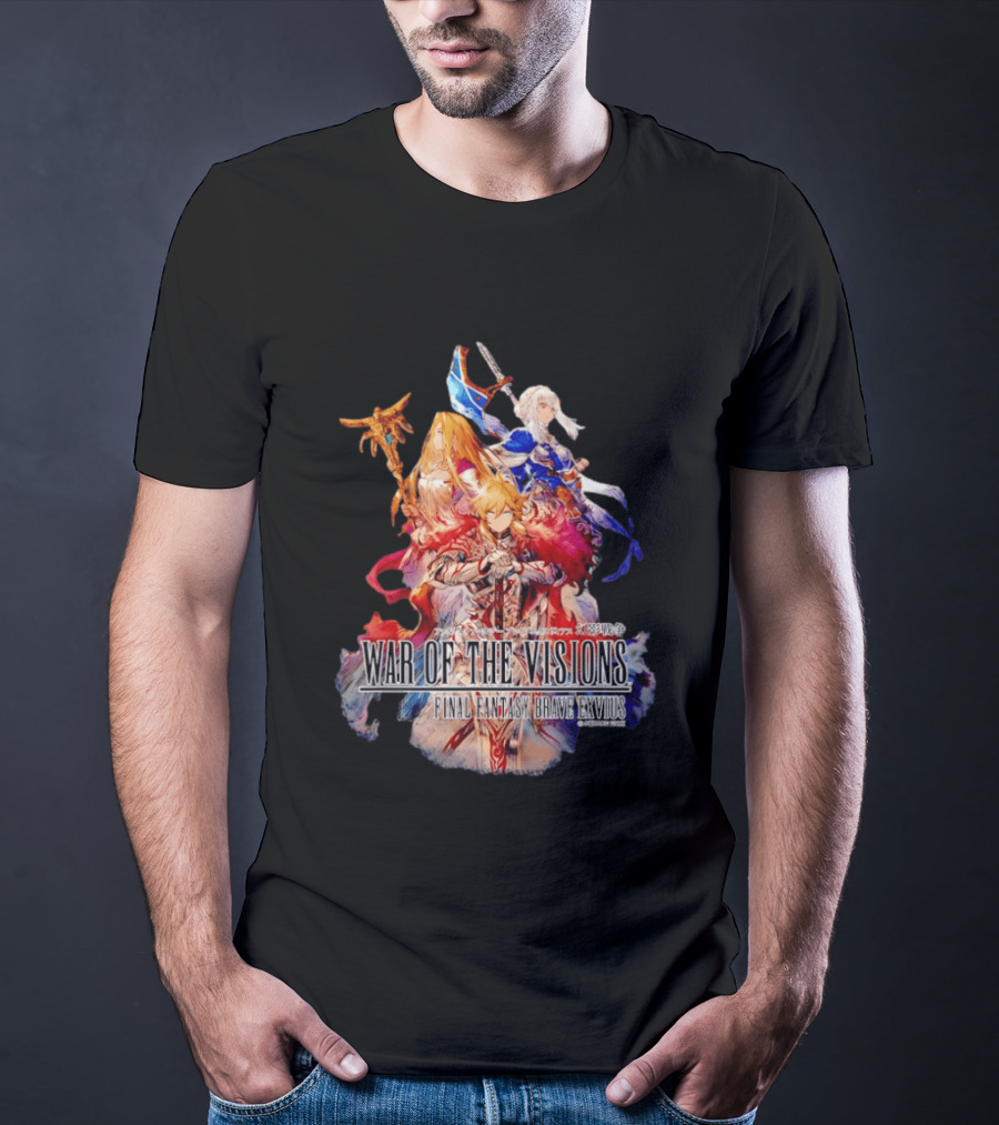 War Of The Visions Final Fantasy Brave Exvius Commemorative Characters T-Shirt