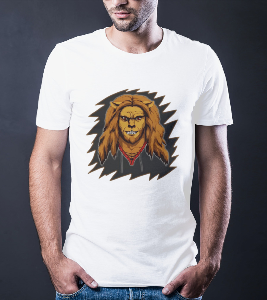 Beast Craft Garrett The Garbage Werewolf Lion Hybrid T-Shirt