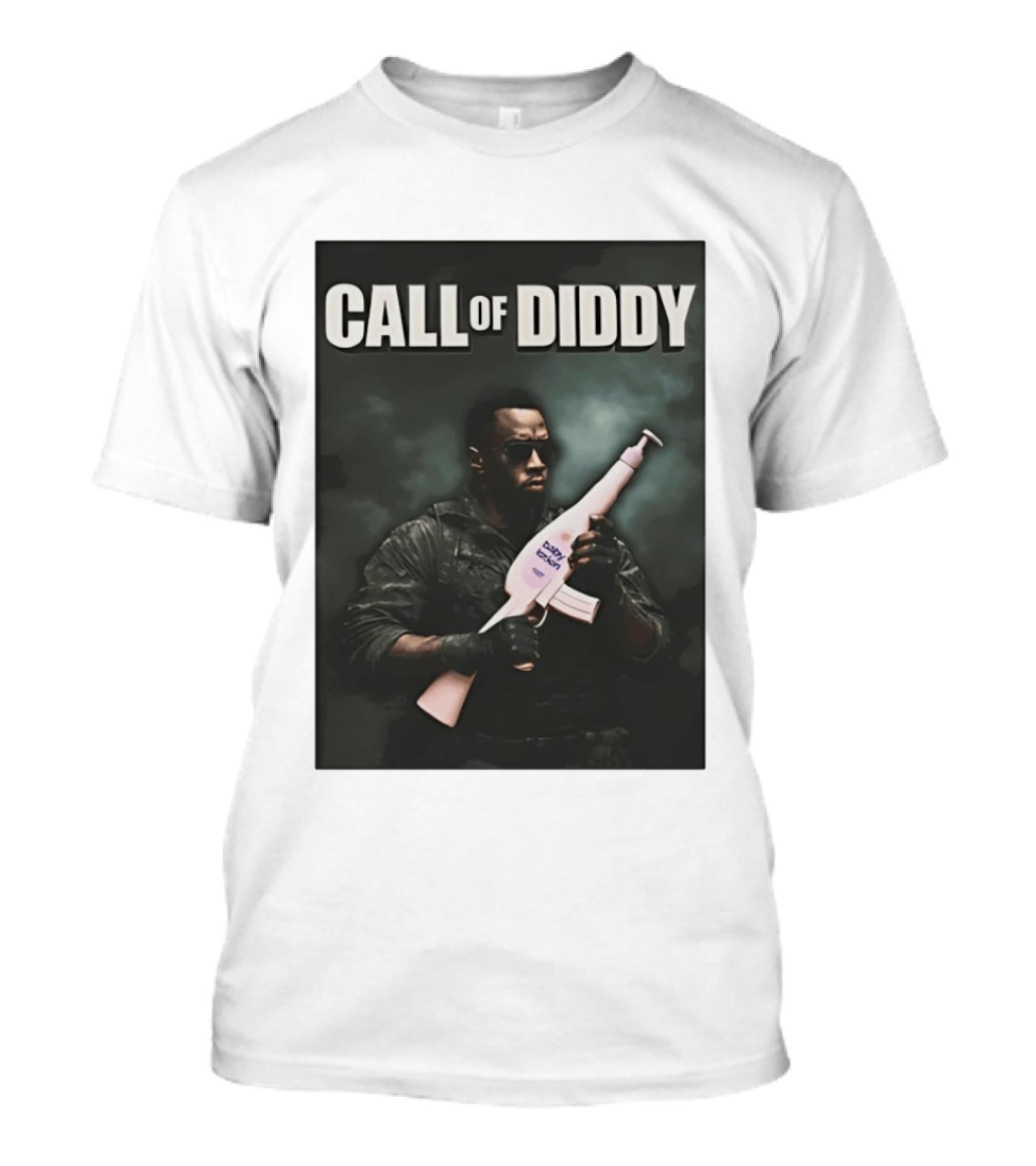 Call Of Diddy Baby Bottle Warrior T-Shirt