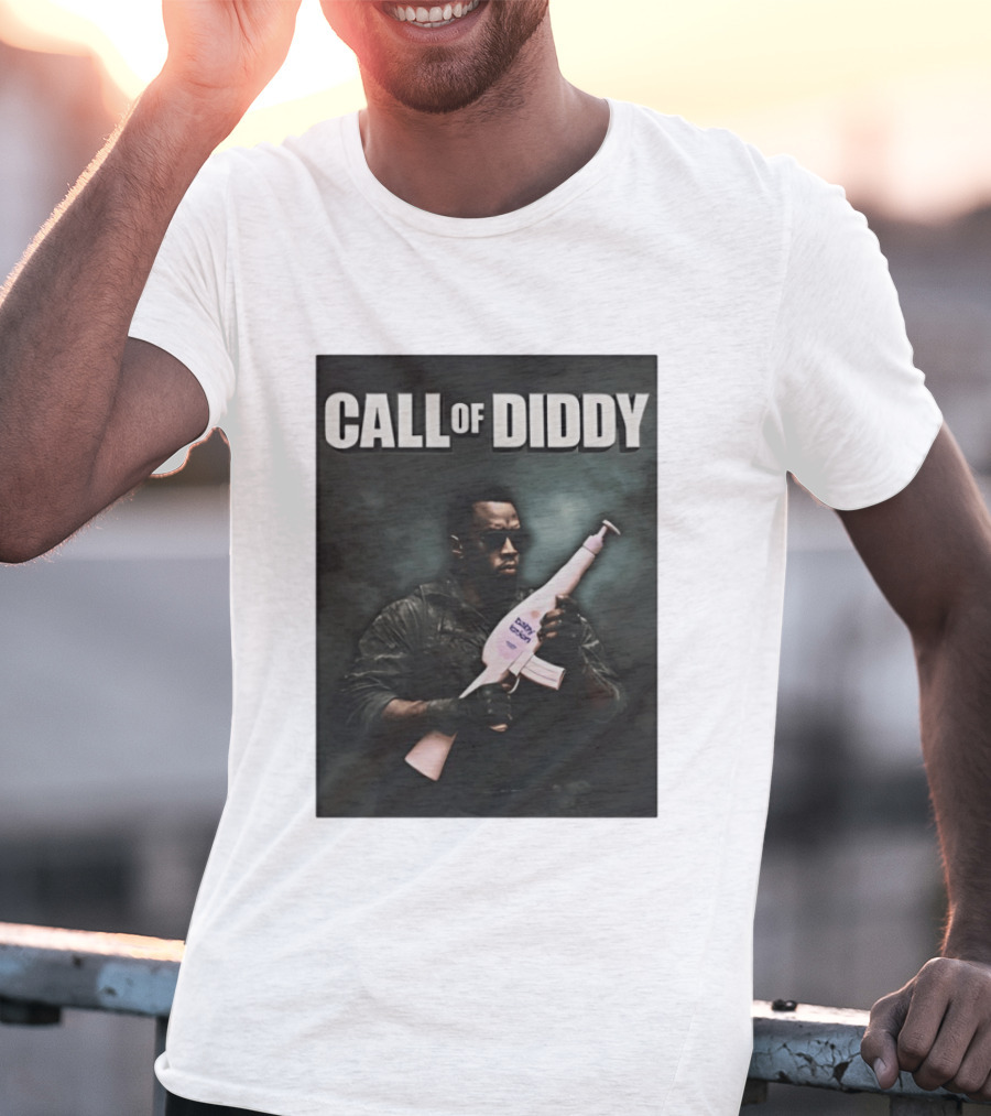 Call Of Diddy Baby Bottle Warrior T-Shirt
