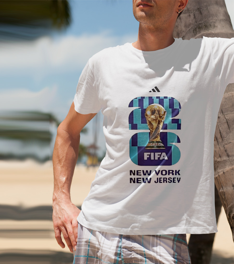FIFA World Cup 2026 New York New Jersey Host City Soccer Event T-Shirt
