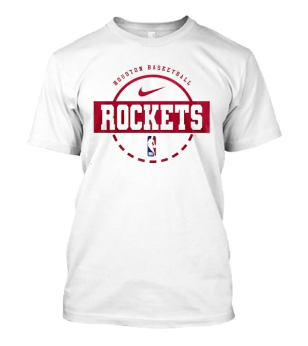 Houston Rockets Snoopy Plays Basketball Forever Not Just When We Win Nike NBA T-Shirt