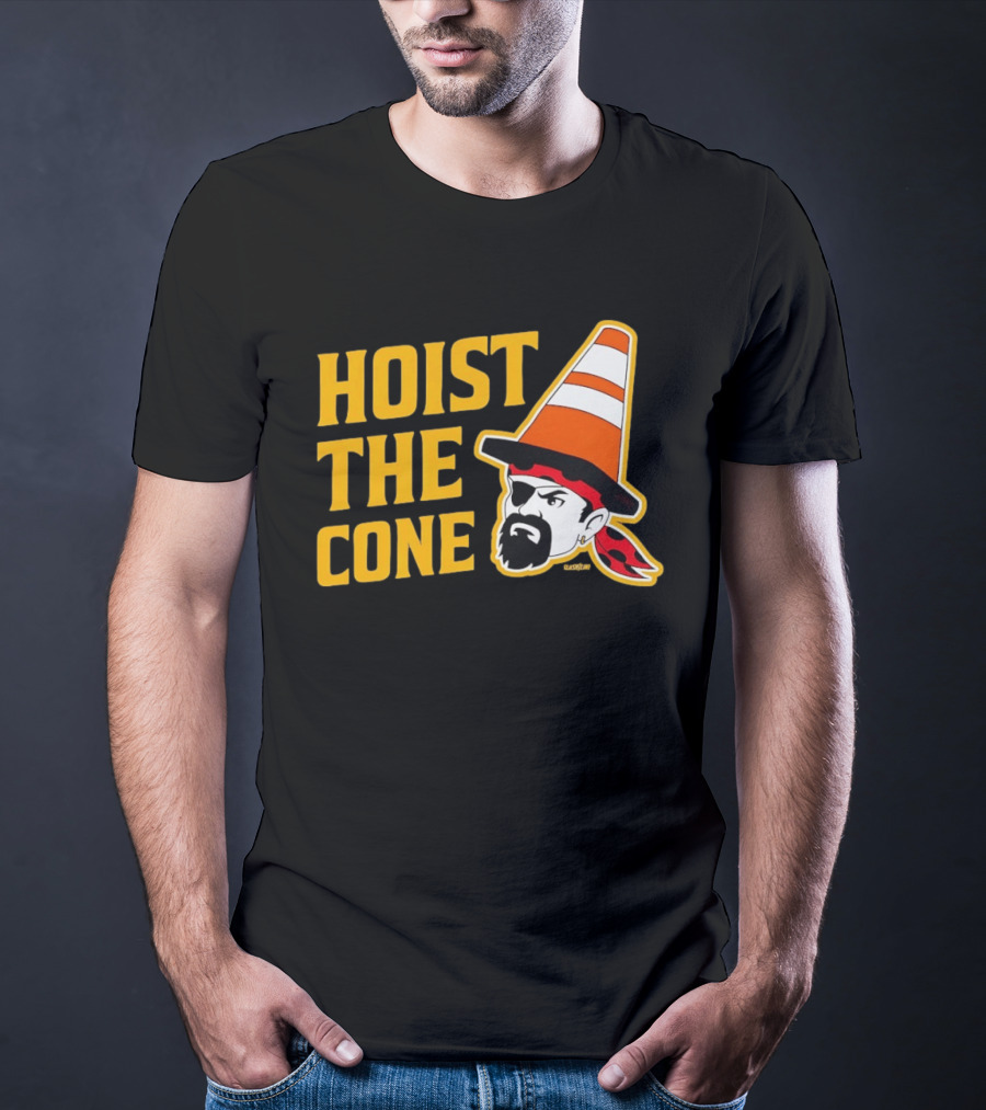 Pittsburgh Pirates Hoist The Cone Traffic Cone Hat Pirate T-Shirt