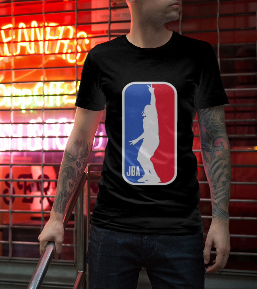 Jalen Brunson Association JBA Red And Blue T-Shirt