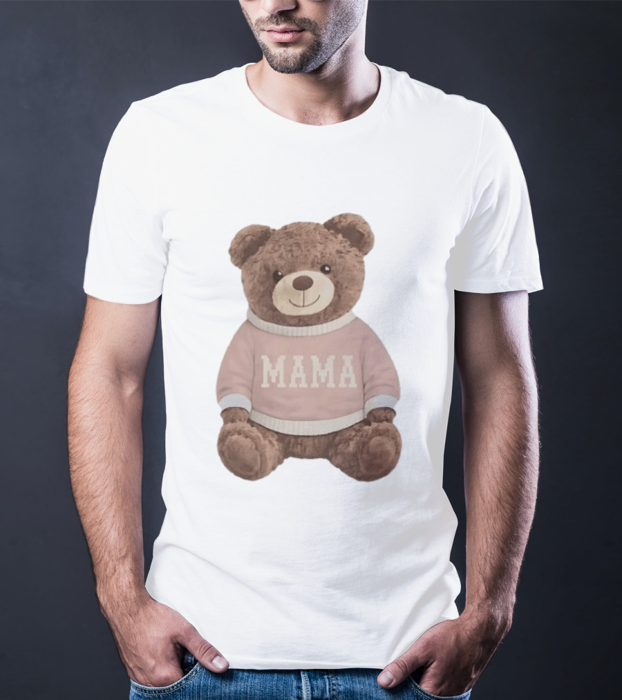 Mama Bear Stuffie Mother's Day 2026 Gift For Moms T-Shirt