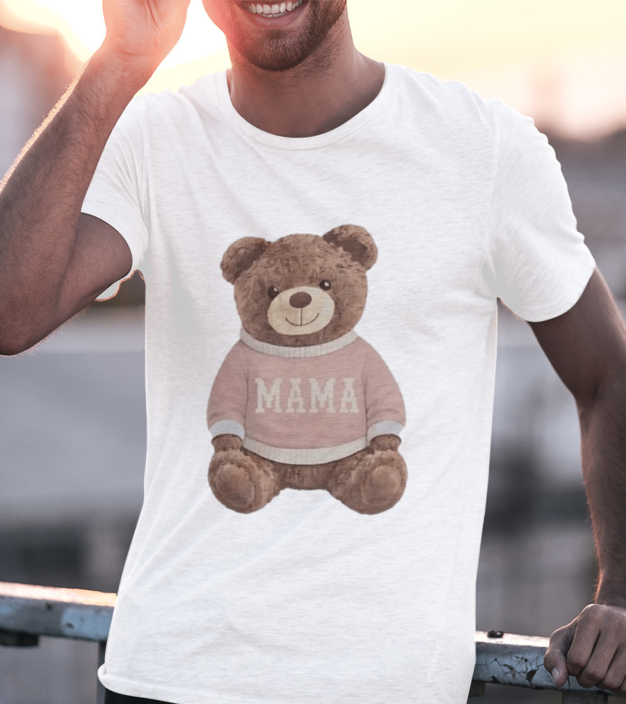 Mama Bear Stuffie Mother's Day 2026 Gift For Moms T-Shirt