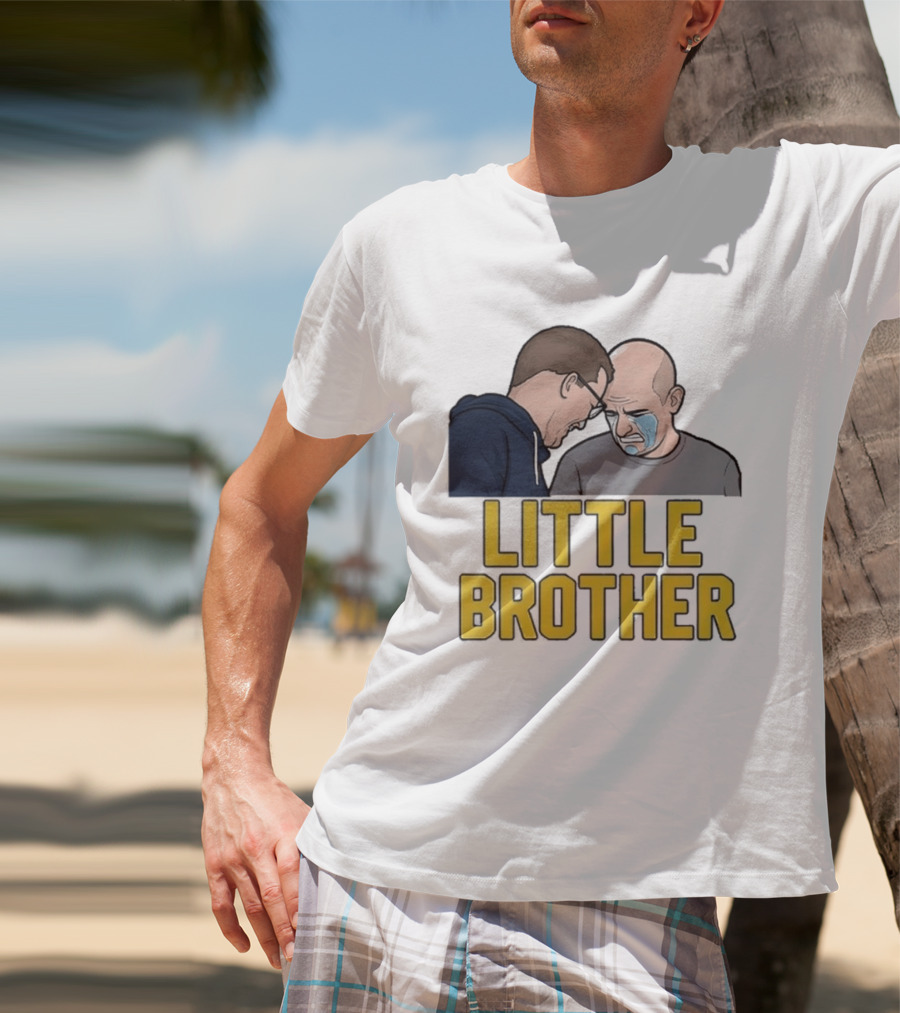 Michigan Wolverines Uconn Huskies Little Brother Crying Dusty May Dan Hurley T-Shirt