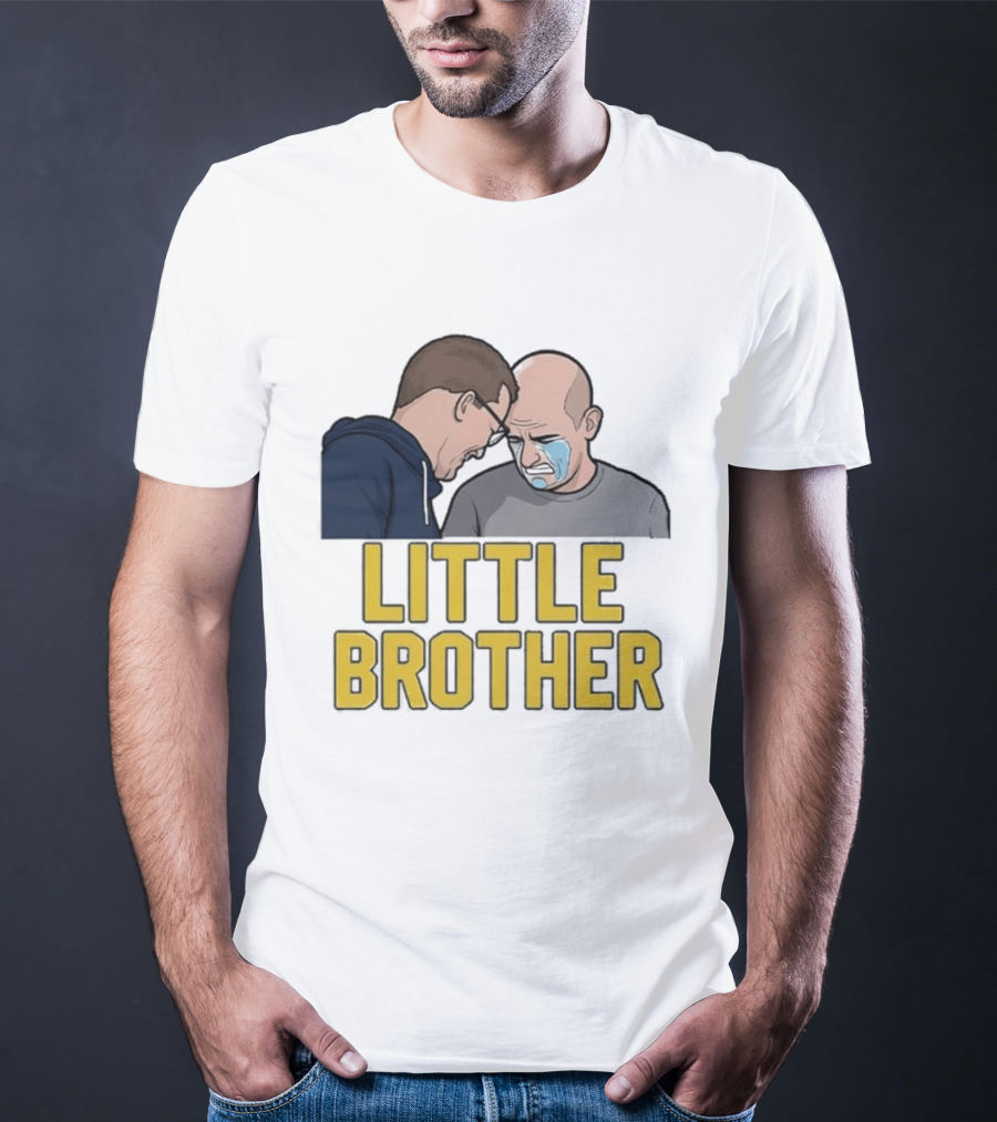 Michigan Wolverines Uconn Huskies Little Brother Crying Dusty May Dan Hurley T-Shirt