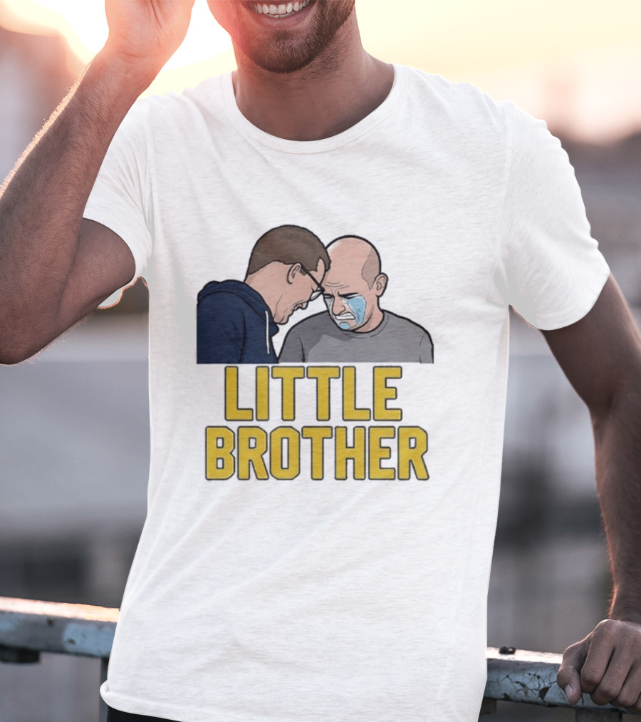 Michigan Wolverines Uconn Huskies Little Brother Crying Dusty May Dan Hurley T-Shirt