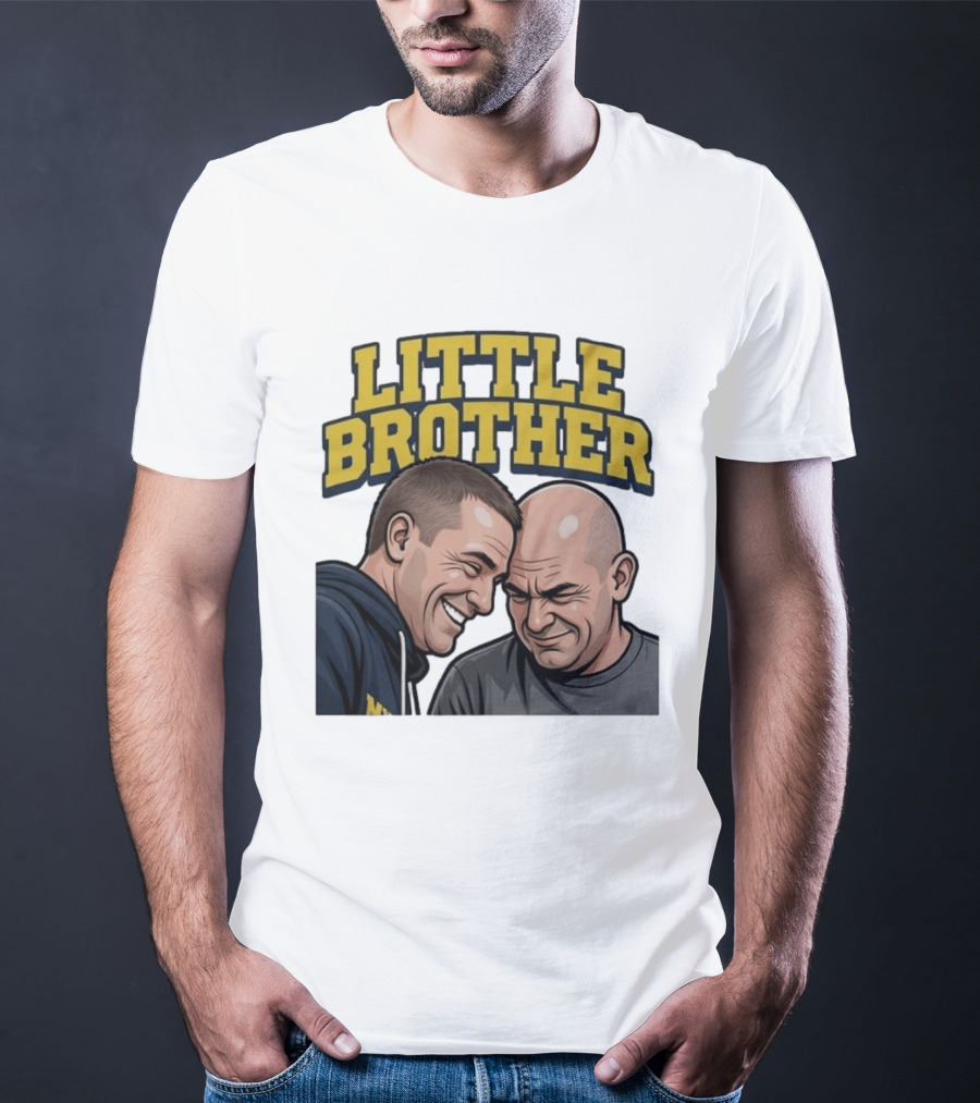 Michigan Wolverines Vs Uconn Huskies Little Brother Dusty May Dan Hurley T-Shirt