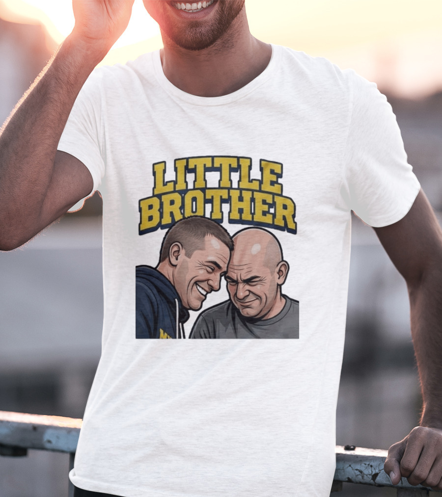 Michigan Wolverines Vs Uconn Huskies Little Brother Dusty May Dan Hurley T-Shirt