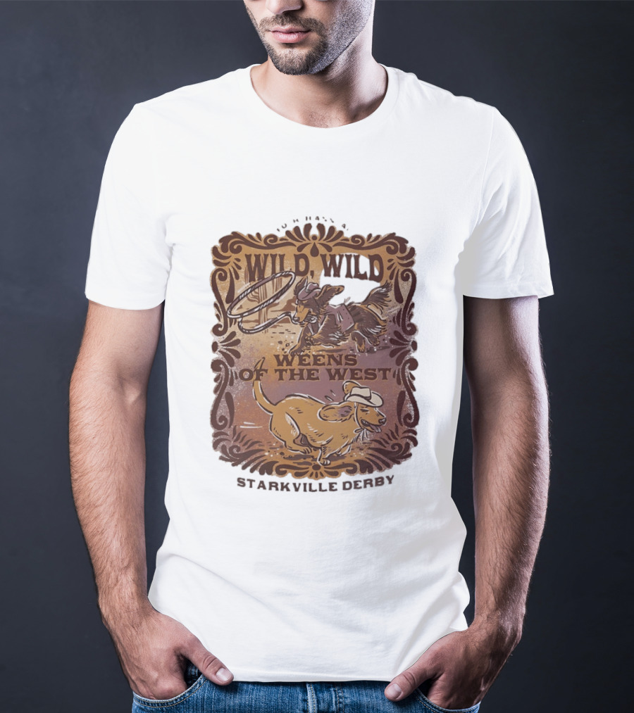 Starkville Derby Fourth Annual Wild Wild Weens Of The West 2026 T-Shirt