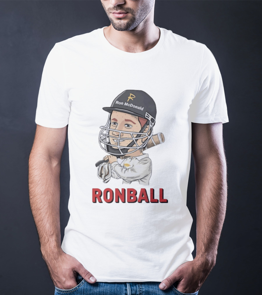 Ron McDonald Cricket Ronball Travis Head T-Shirt