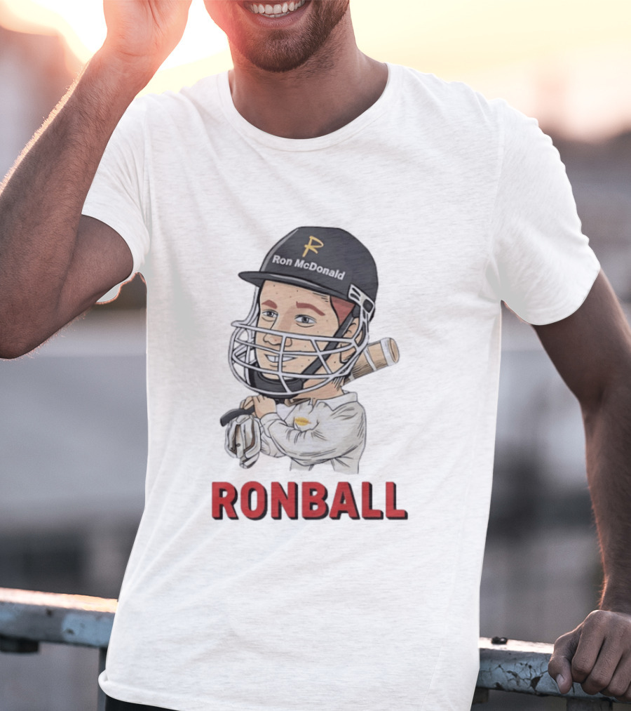 Ron McDonald Cricket Ronball Travis Head T-Shirt