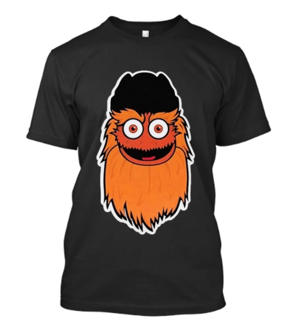 Joe Giglio Wearing Philadelphia Flyers Gritty T-Shirt