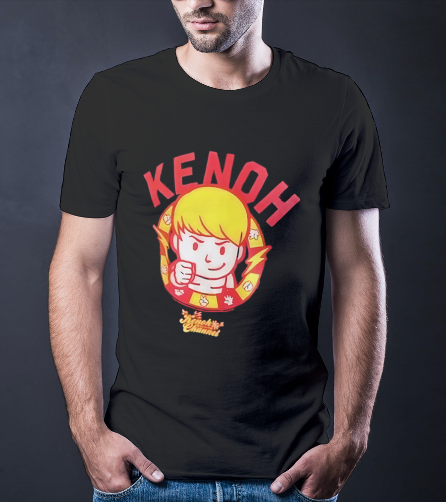 KENOH Chibi Boxer Punch Channel T-Shirt
