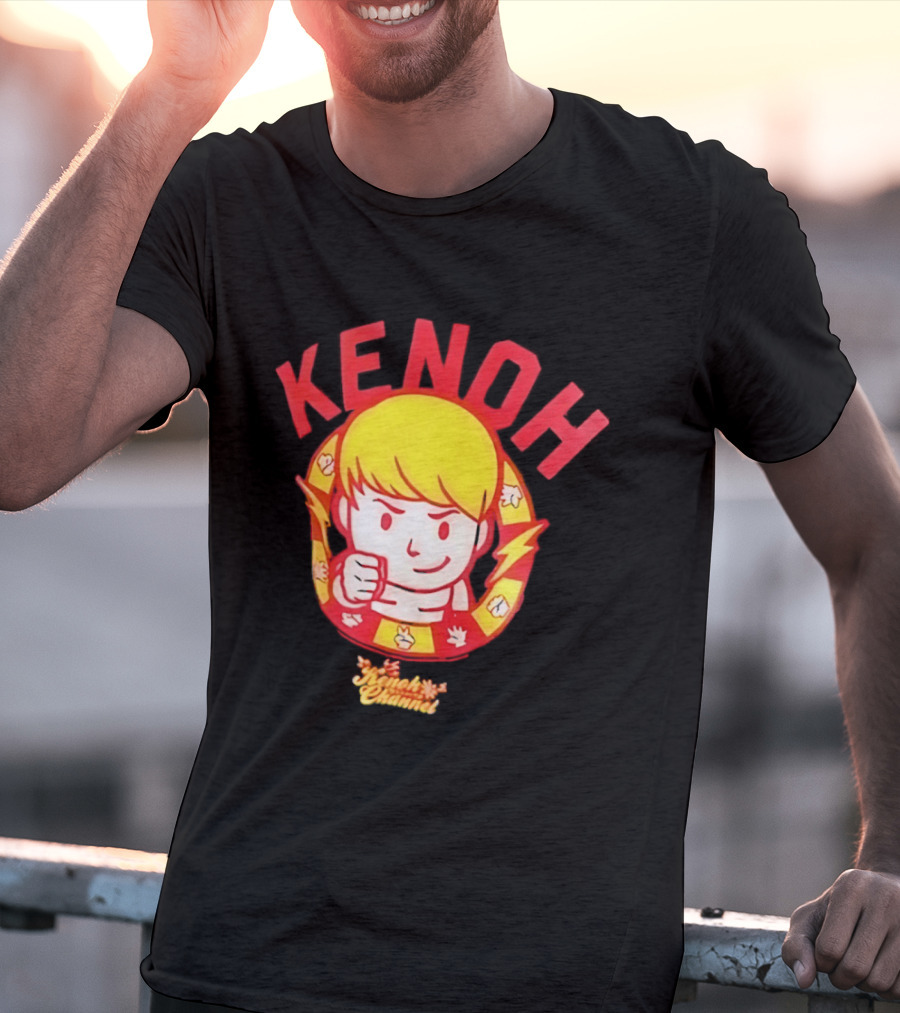 KENOH Chibi Boxer Punch Channel T-Shirt