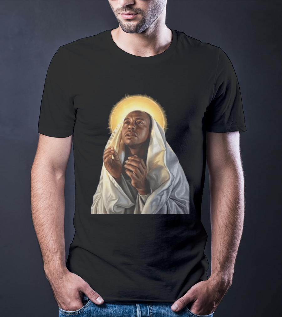 Saint Tiger Woods Shot Halo T-Shirt