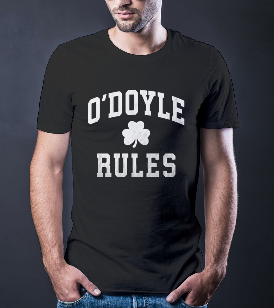 O'Doyle Rules Shamrock St Patrick's Day T-Shirt