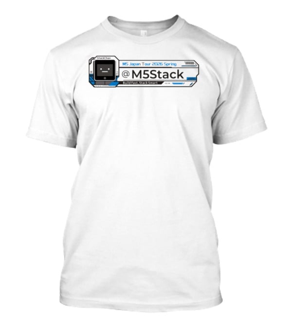 M5 Japan Tour 2026 Spring M5Stack Tech T-Shirt