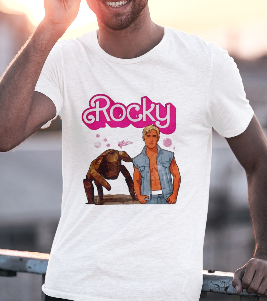 Rocky Project Hail Mary Barbie Mashup Ken Fashion T-Shirt
