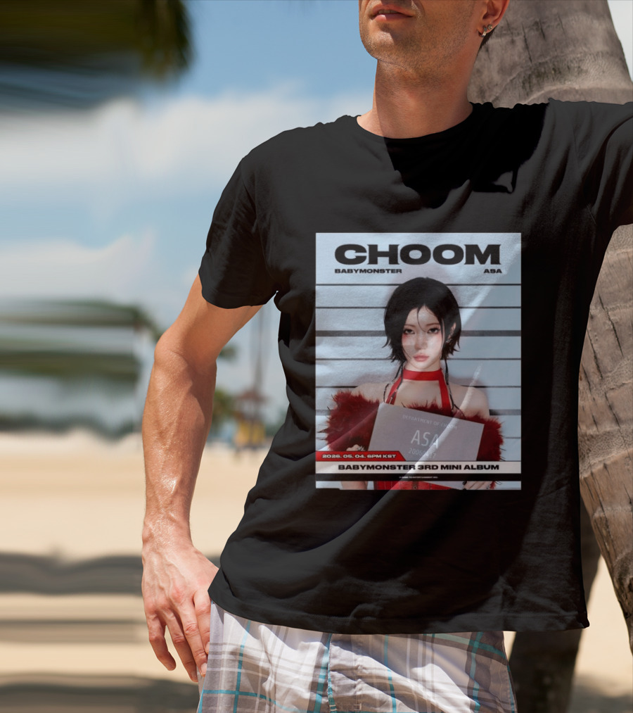 CHoom Babymonster ASA 2026 Visual Photo Release May 4 6PM KST 3rd Mini Album T-Shirt