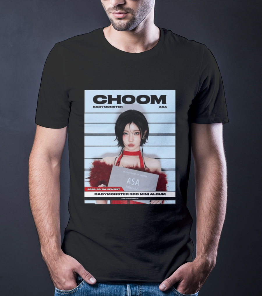 CHoom Babymonster ASA 2026 Visual Photo Release May 4 6PM KST 3rd Mini Album T-Shirt