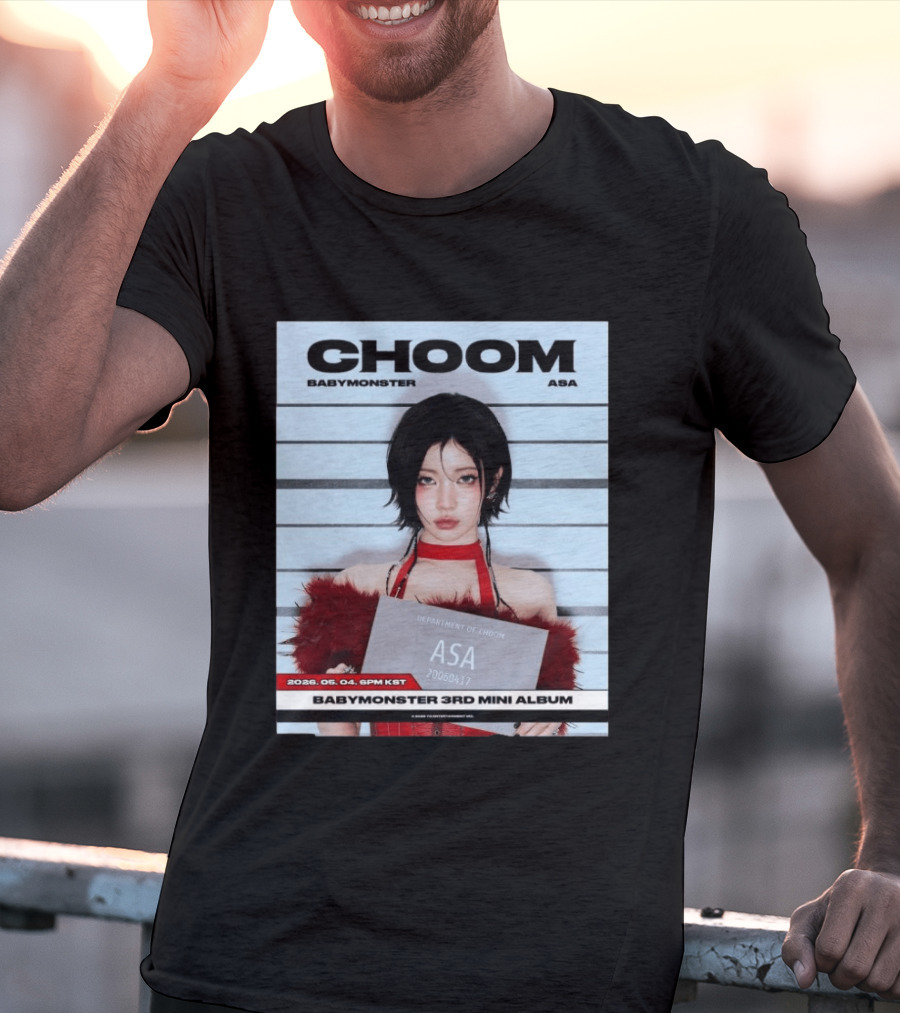 CHoom Babymonster ASA 2026 Visual Photo Release May 4 6PM KST 3rd Mini Album T-Shirt