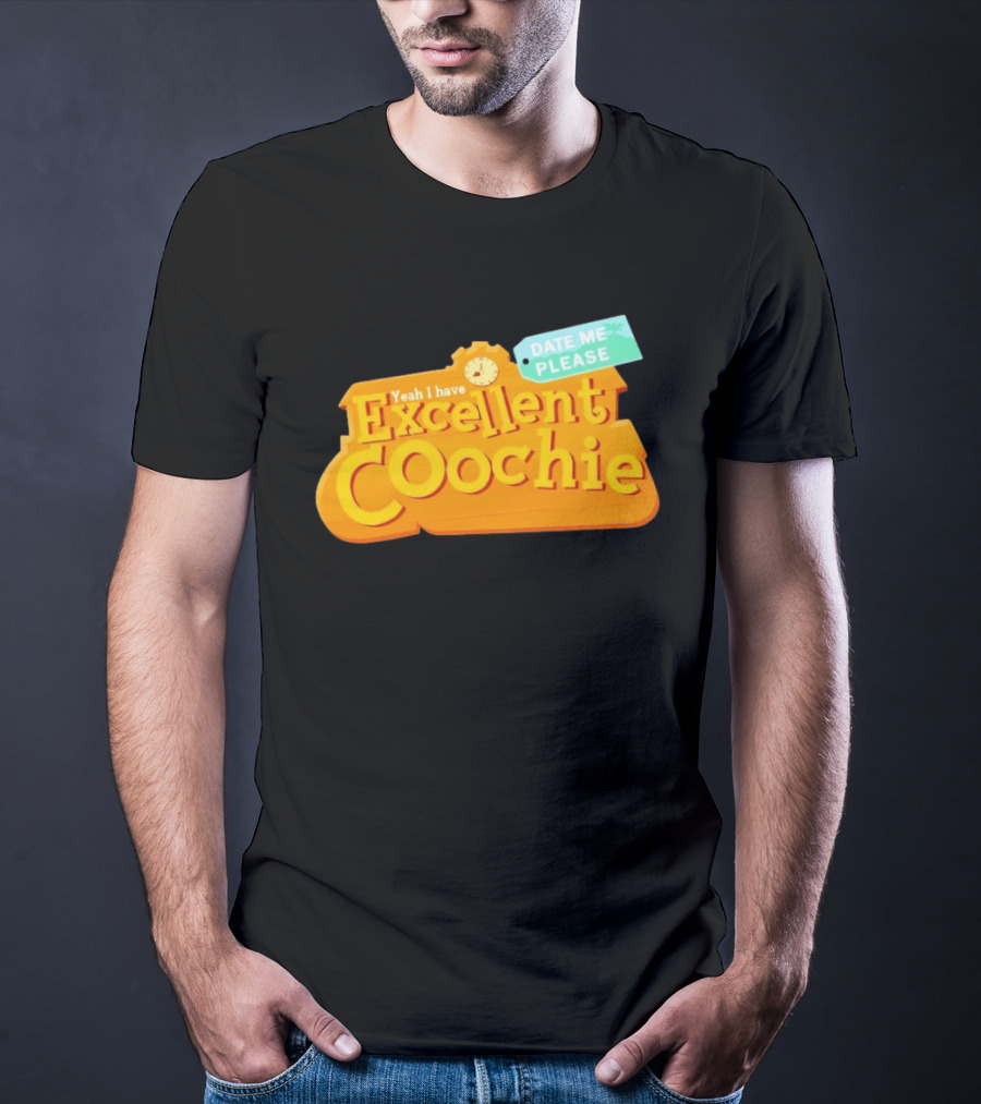 Yeah I Have Excellent Coochie Date Me Please Text With T-Shirt