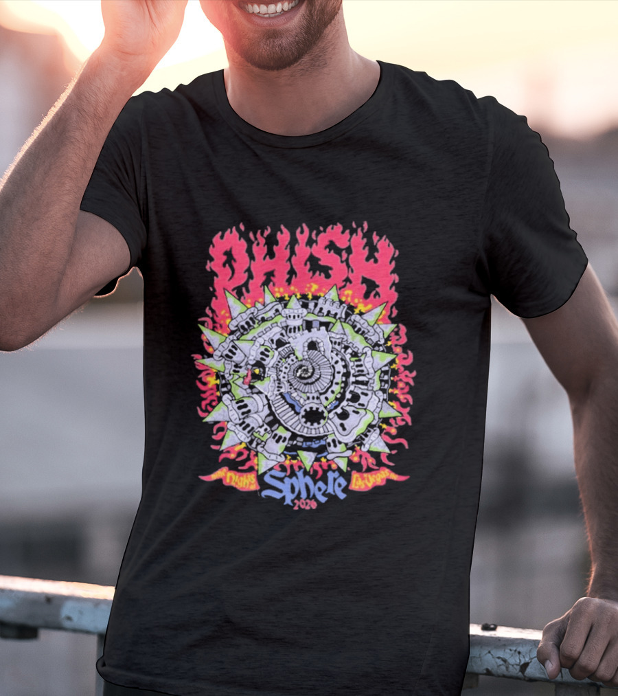 PHISH Gamehendge Mace Sphere 2026 T-Shirt