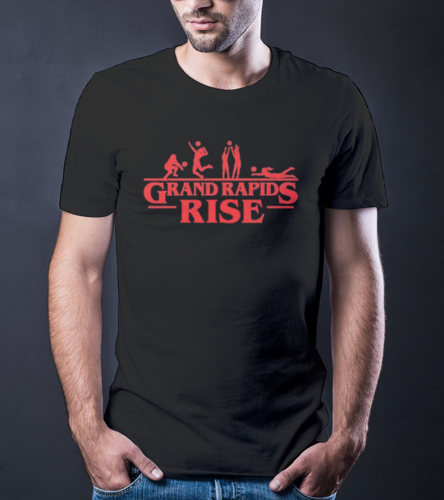 Grand Rapids Rise 2026 Basketball Celebration T-Shirt