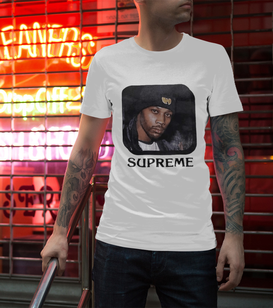 Timothée Chalamet SPM X Wu Tang Clan RZA Supreme Collaboration T-Shirt