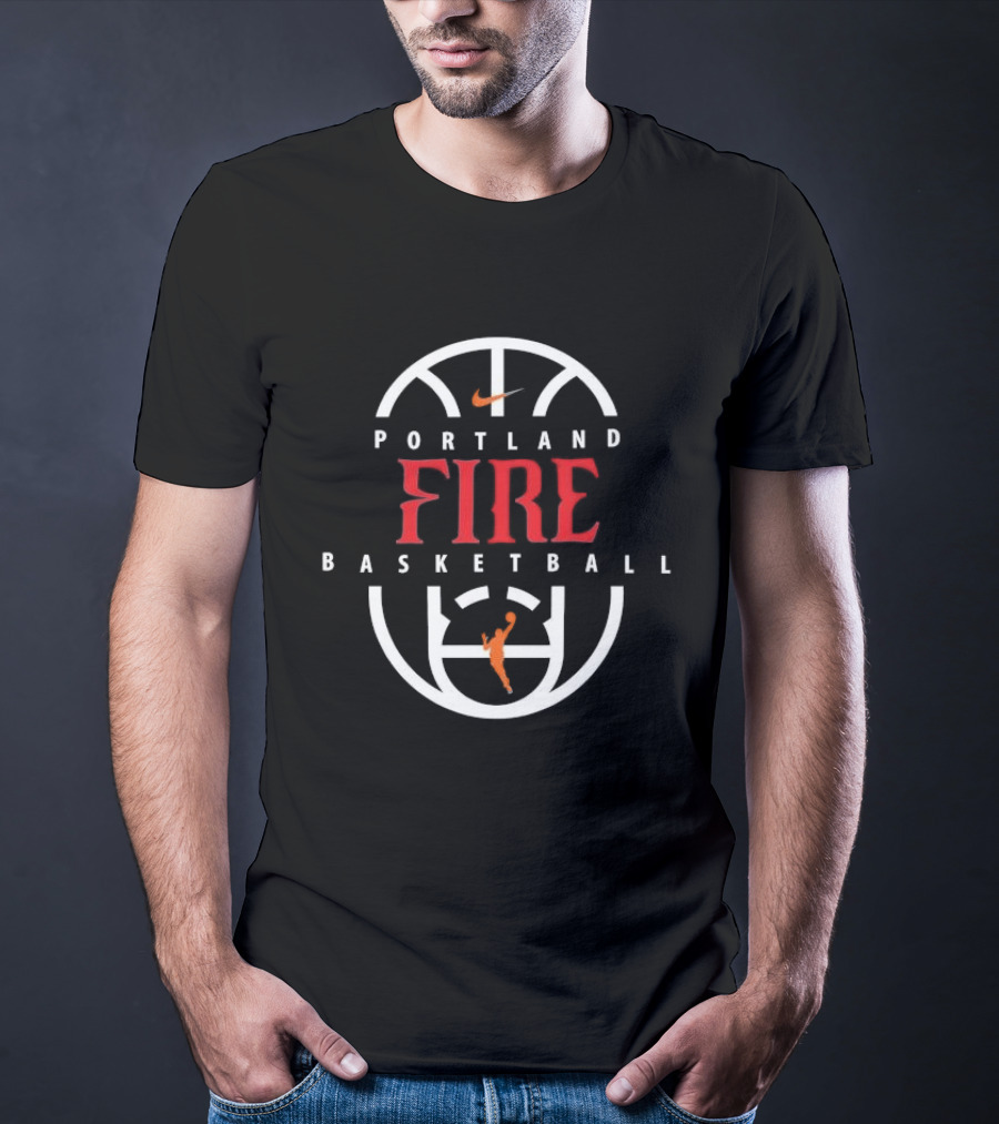 Portland Fire Basketball Nike 2026 On Court Authentic Practice T-Shirt