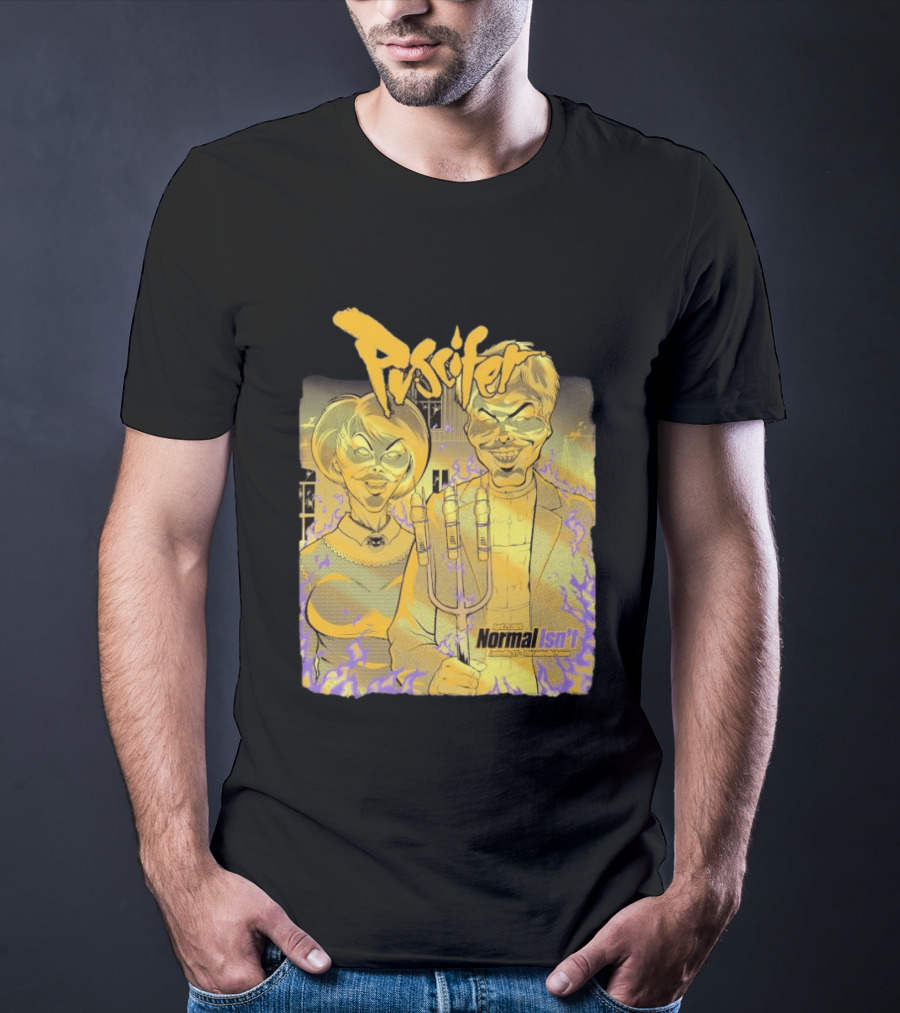 Puscifer The Normal Isn't Tour 2026 Louisville Palace April 21 Visions Of American Gothic T-Shirt