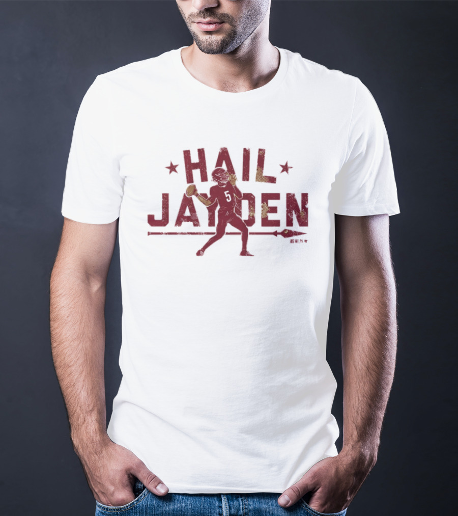 Hail Jayden 2026 Football Quarterback T-Shirt