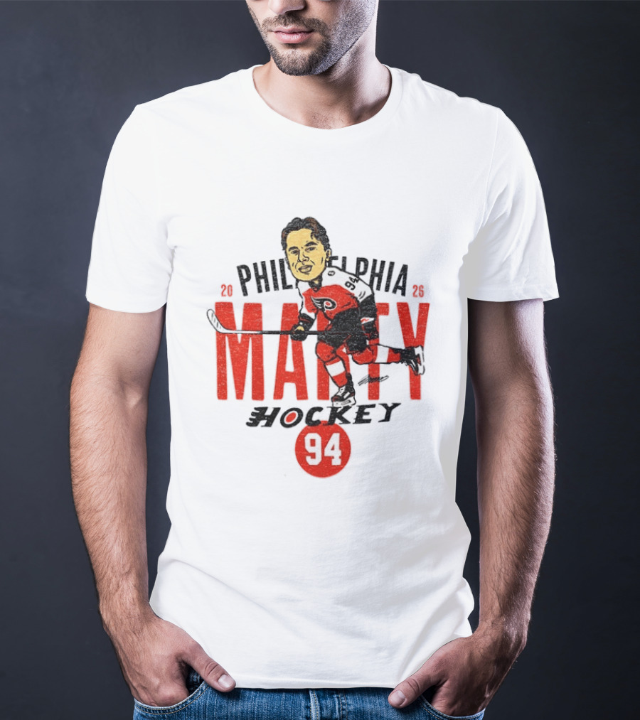 Philadelphia Hockey Porter Martone 94 NHL T-Shirt