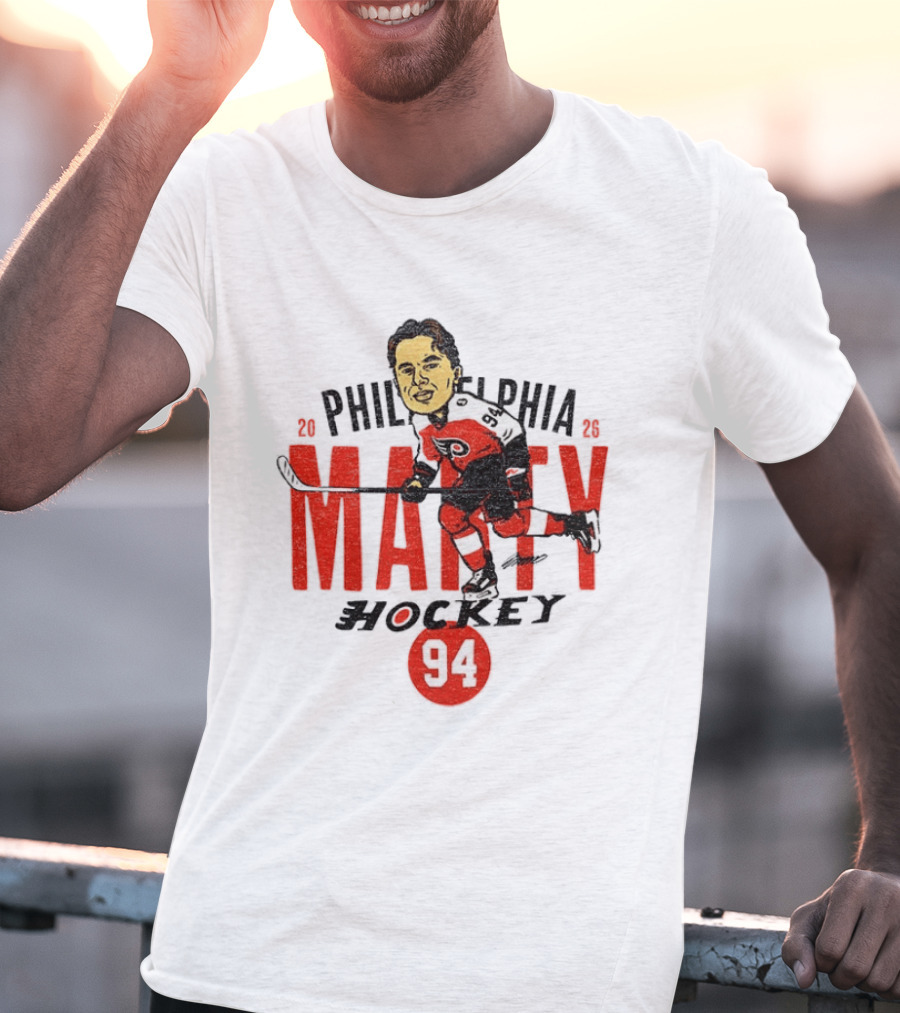Philadelphia Hockey Porter Martone 94 NHL T-Shirt