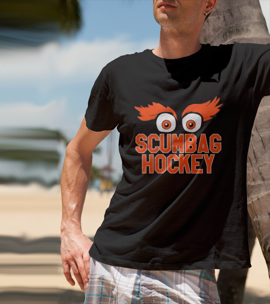 Scumbag Hockey Gritty Philadelphia Flyers NHL Fan T-Shirt