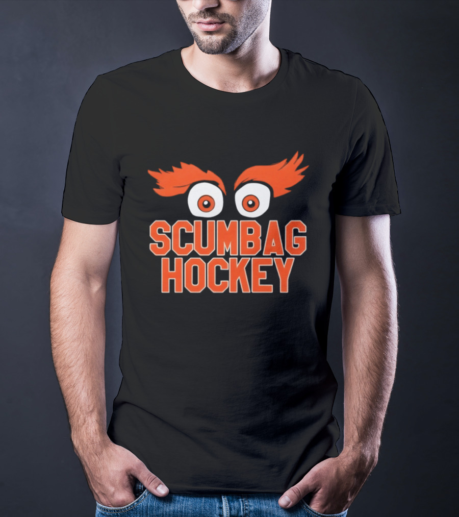 Scumbag Hockey Gritty Philadelphia Flyers NHL Fan T-Shirt