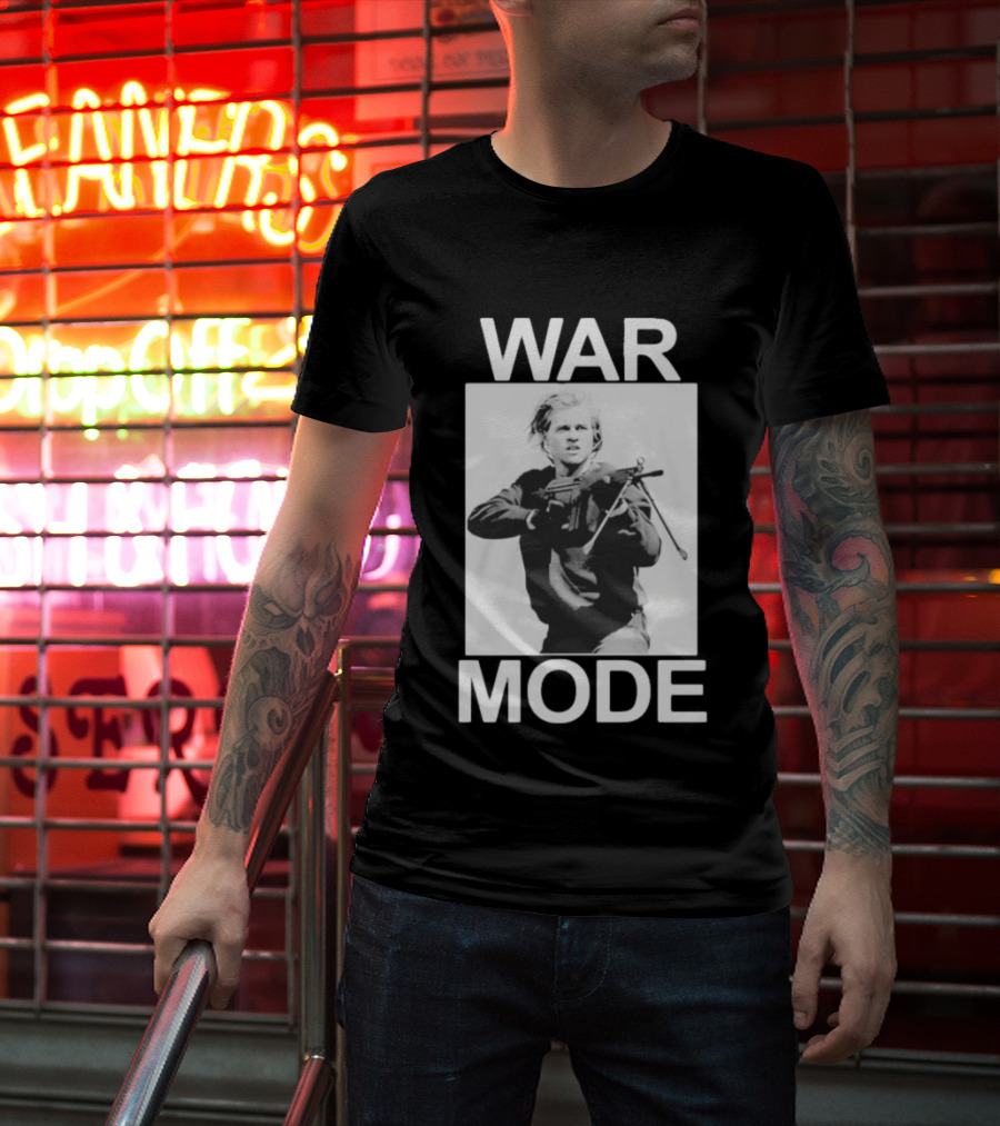 Val Kilmer War Mode Action Stance T-Shirt