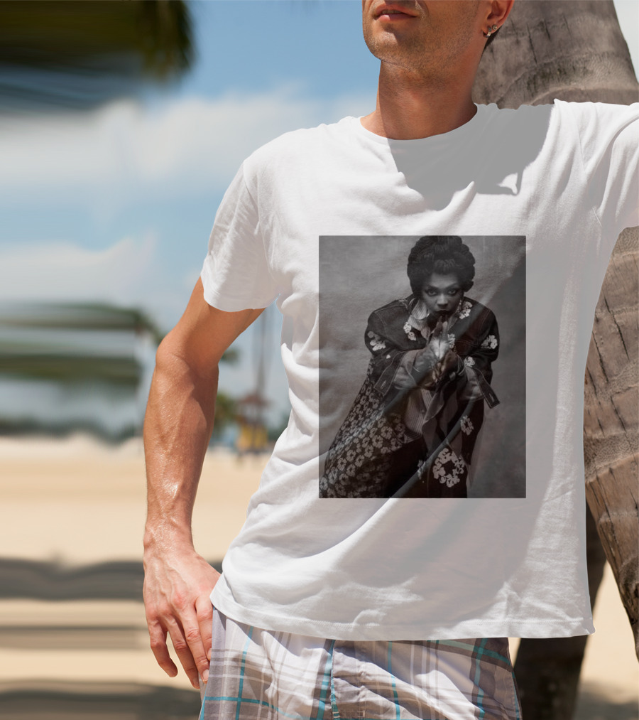 Denim Tears Ms. Lauryn Hill Iconic Style Photo T-Shirt
