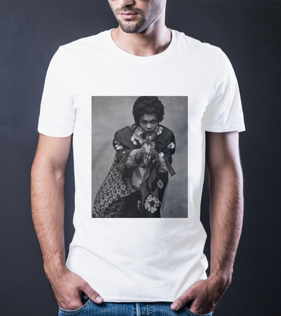 Denim Tears Ms. Lauryn Hill Iconic Style Photo T-Shirt