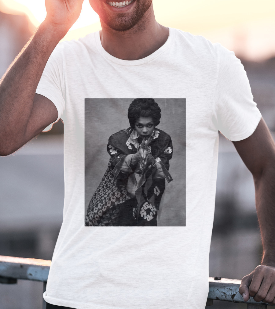 Denim Tears Ms. Lauryn Hill Iconic Style Photo T-Shirt