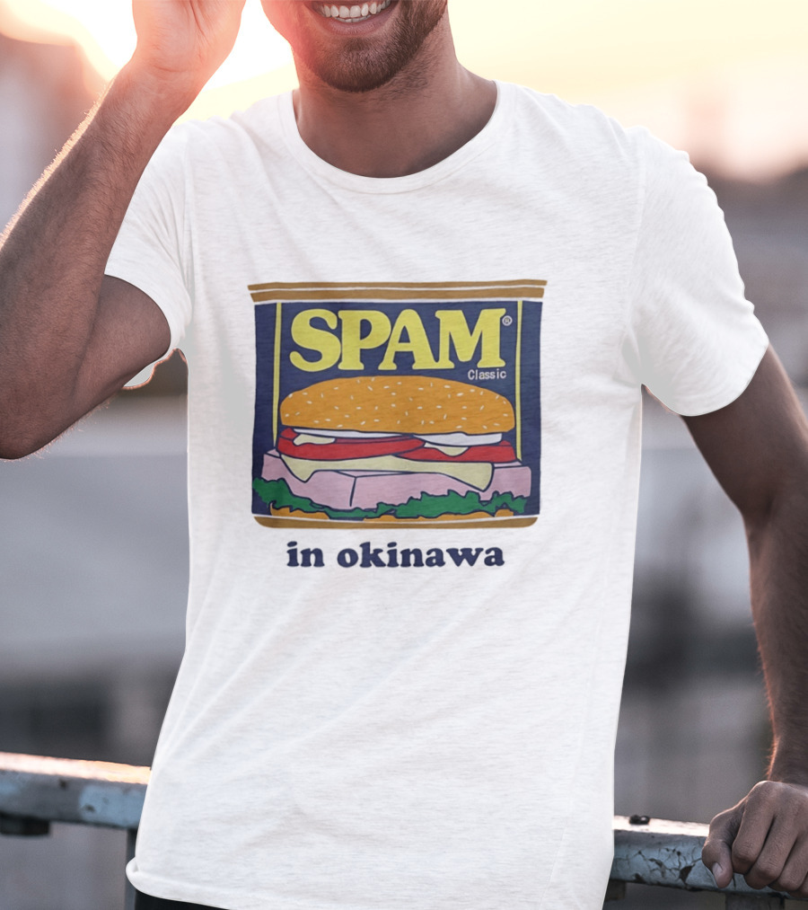 Hamburger Spam Classic In Okinawa T-Shirt